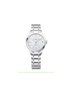 BAUME & MERCIER CLASSIMA LADY acciaio su acciaio e diamanti - M0A10553