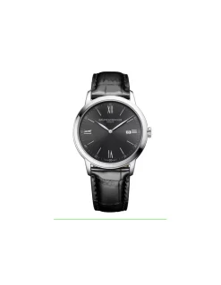 BAUME & MERCIER CLASSIMA acciaio e pelle - M0A10416