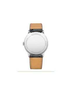 BAUME & MERCIER CLASSIMA acciaio e pelle - M0A10416