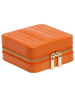 WOLF MARIA ZIP CASE portagioielli arancione mandarino - 766239